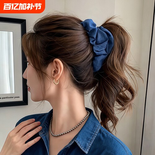 高马尾牛仔三角抓夹女2026新款爆款高端后脑勺头发高级感固定神器