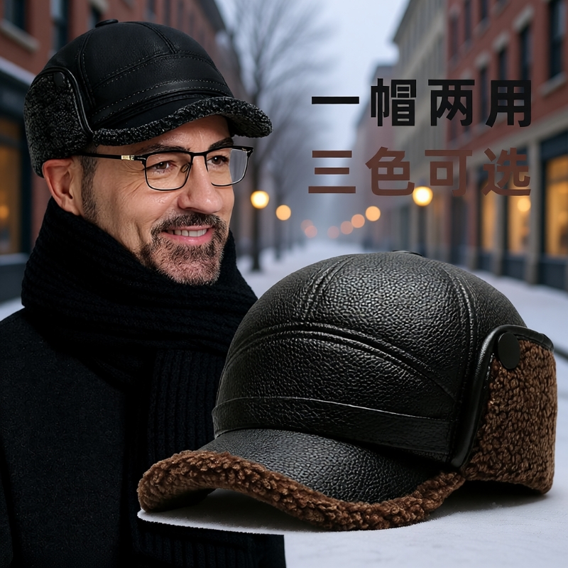 加厚保暖时尚护耳