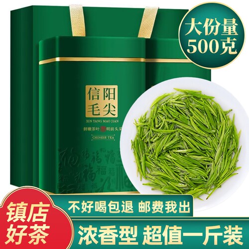 正宗信阳毛尖特一级绿茶叶500g