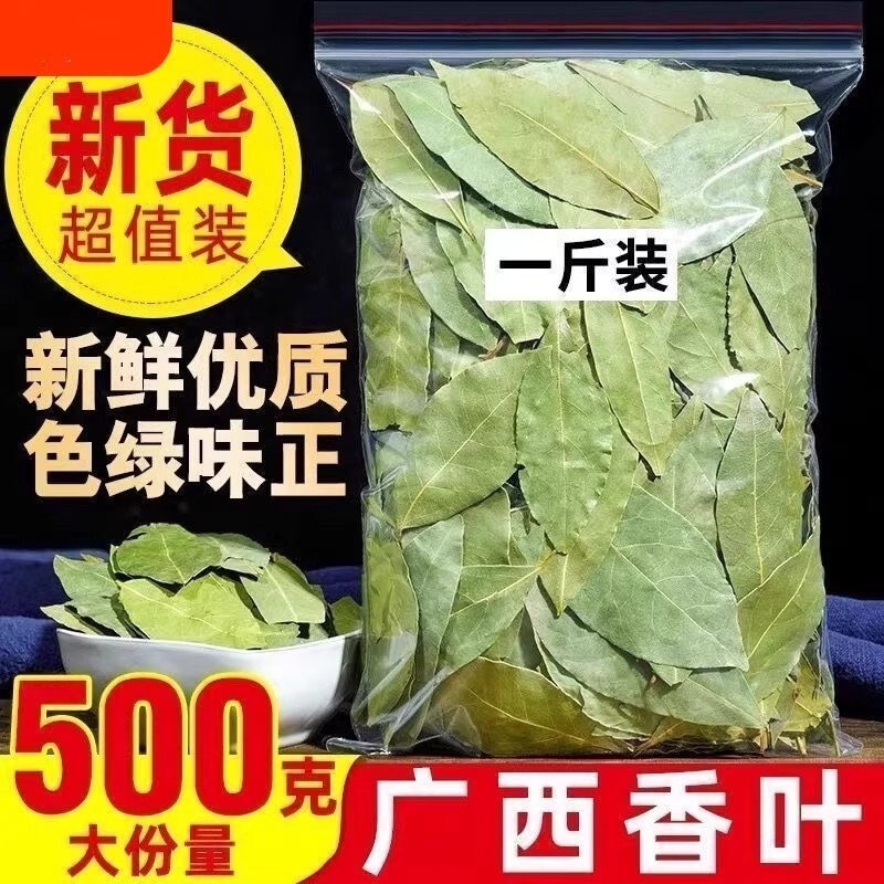 广西香叶香料天然月桂叶500g卤料调料商用可粉料桂皮八角优质新鲜