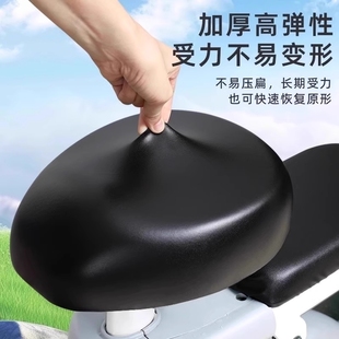 电动车座套四季 通用防晒电瓶车坐垫套车坐垫坐罩皮革防水全包后座