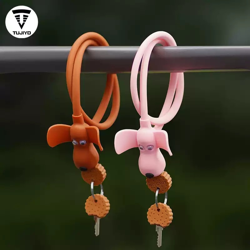 创意小狗自行车锁柜子锁保险锁安全锁卡通造型儿童车锁