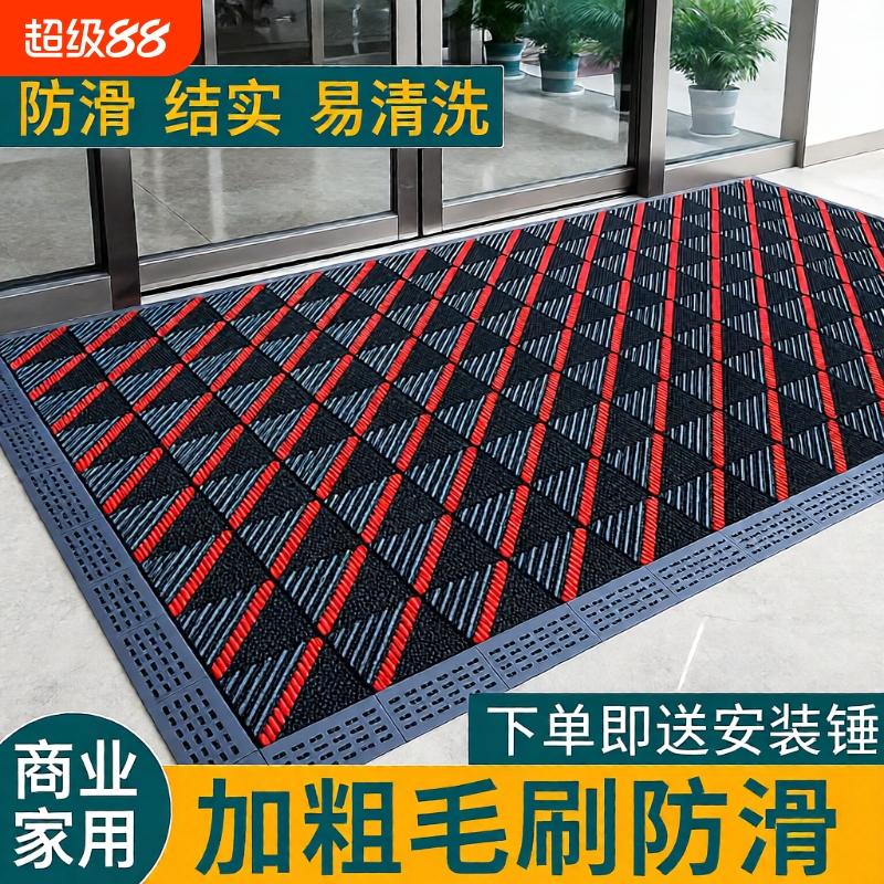 防滑地垫户外除尘地垫抗冻耐高温