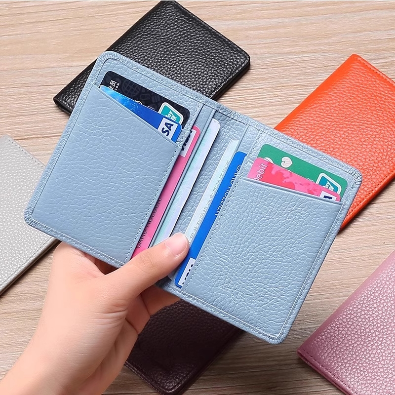 新款卡包女超薄多卡位高档证件位卡套防消磁小巧卡夹驾驶证皮套男