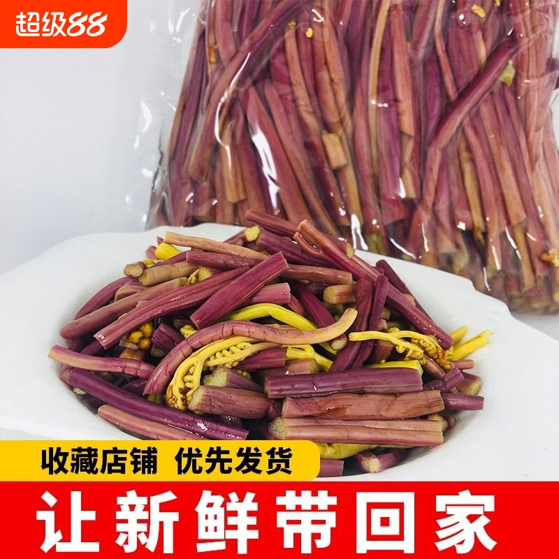 新鲜清水蕨菜凉拌餐饮装商用食材图片