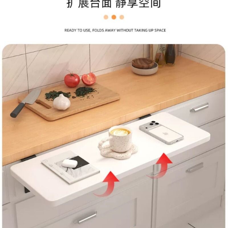 带抽屉桌面延长板免打孔抽屉专用加宽扩大电脑桌子手托可折叠图片