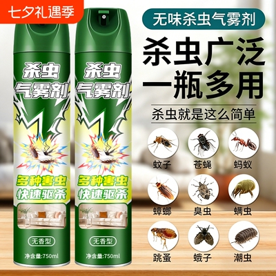 杀虫剂气雾剂家用室内灭蚊子