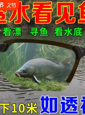 水深10米直接看到鱼钓鱼射鱼神器
