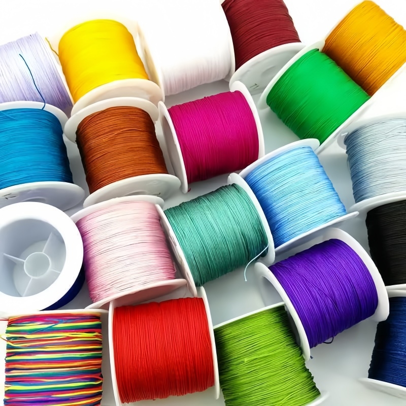 71号线 玉线0.4mm串珠子戒指线手工编织绳项链戒指缠绕编织专用线