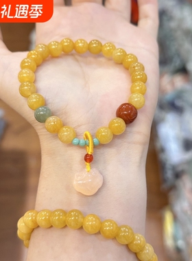 女款玉石玛瑙新中式手链