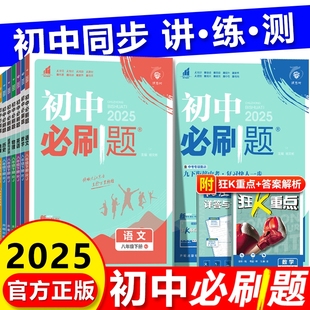 北师大苏科苏教英语外研物理化学生物道德与法治历史地理湘教 理想树初中必刷题七上八九年级上下册语文数学人教版 2024秋季 25新版