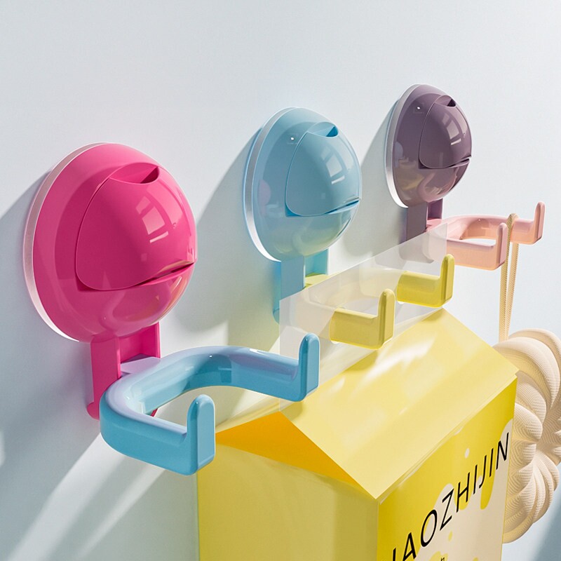 插头固定器多巴胺吸盘挂钩收纳挂电源神器厨房免打孔插座浴室抽纸