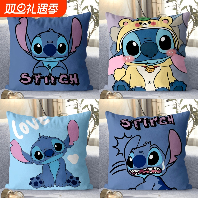 史迪仔卡通动漫同款抱枕靠枕