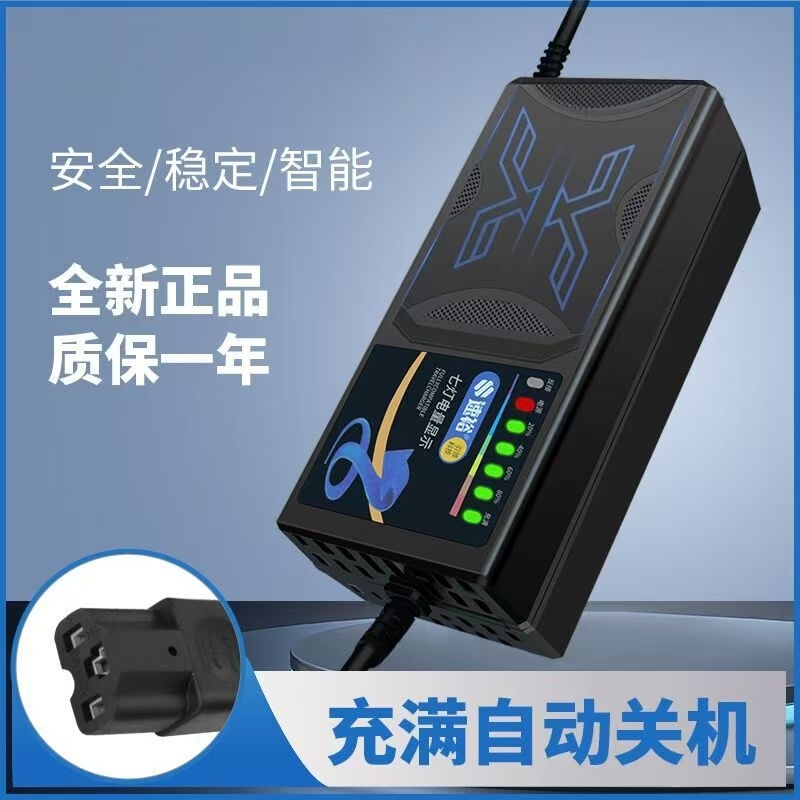 电动车电瓶充电器48v12ah60v20a72v适用于爱玛三轮铅酸石墨烯天能