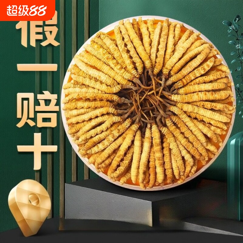 2026头期鲜草西藏那曲冬虫夏草干货高海拔干草正宗正品虫草送礼