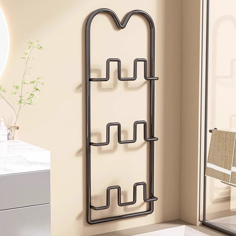 免打孔壁挂拖鞋架浴室卫生间置物架鞋子收纳神器厕所沥水挂架托架