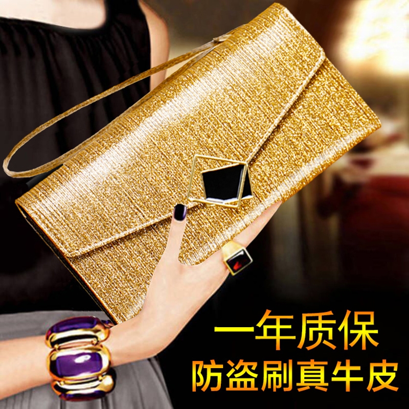 纯皮女士钱包女长款2025新款真皮皮夹拉链牛皮多卡位大容量手拿包