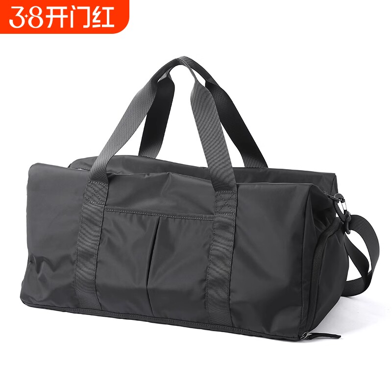 大容量短途旅行包男款出行休闲手提袋行李包运动健身包斜挎包男包