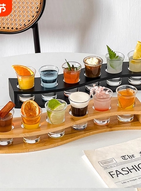 鸡尾酒调酒龙舌兰子弹杯shot杯套装轰炸机杯子b52酒杯一口杯微醺