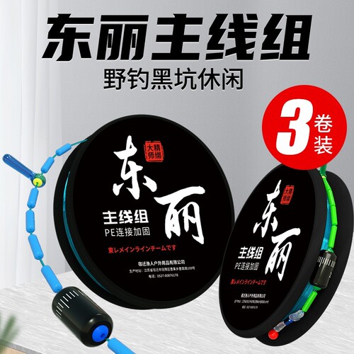 进口成品东丽鱼线线组日本高档主线强拉力钓鱼线组原丝子线竞技