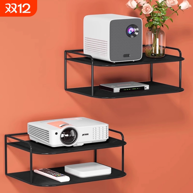 投影仪支架通风散热双层收纳