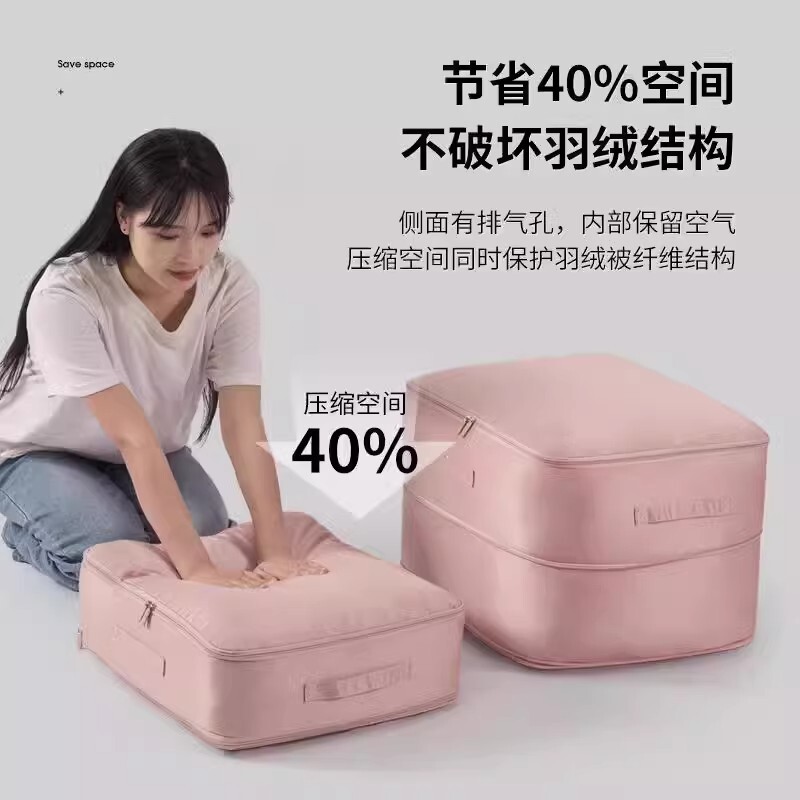 羽绒服收纳袋家用装衣服衣物压缩袋旅行出差行李搬家打包整理袋子