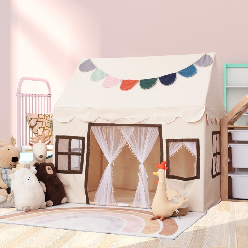 儿童帐篷室内户外男孩男孩公主宝宝玩具游戏屋大房子家用