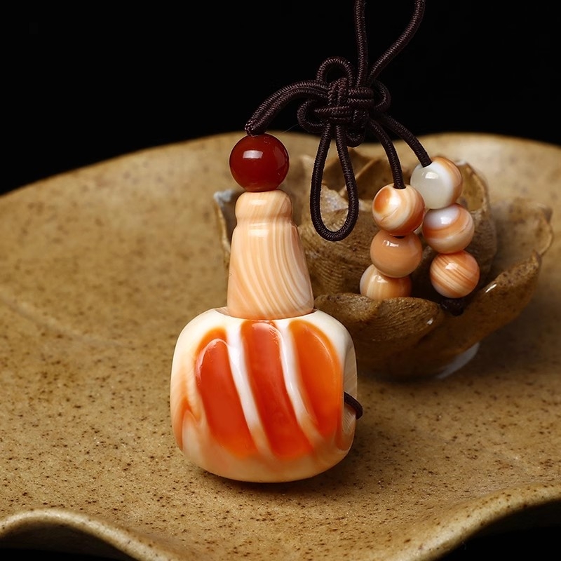 万宝螺三通佛头弟子珠大小金刚星月猴头桃核橄榄胡菩提文玩配饰件
