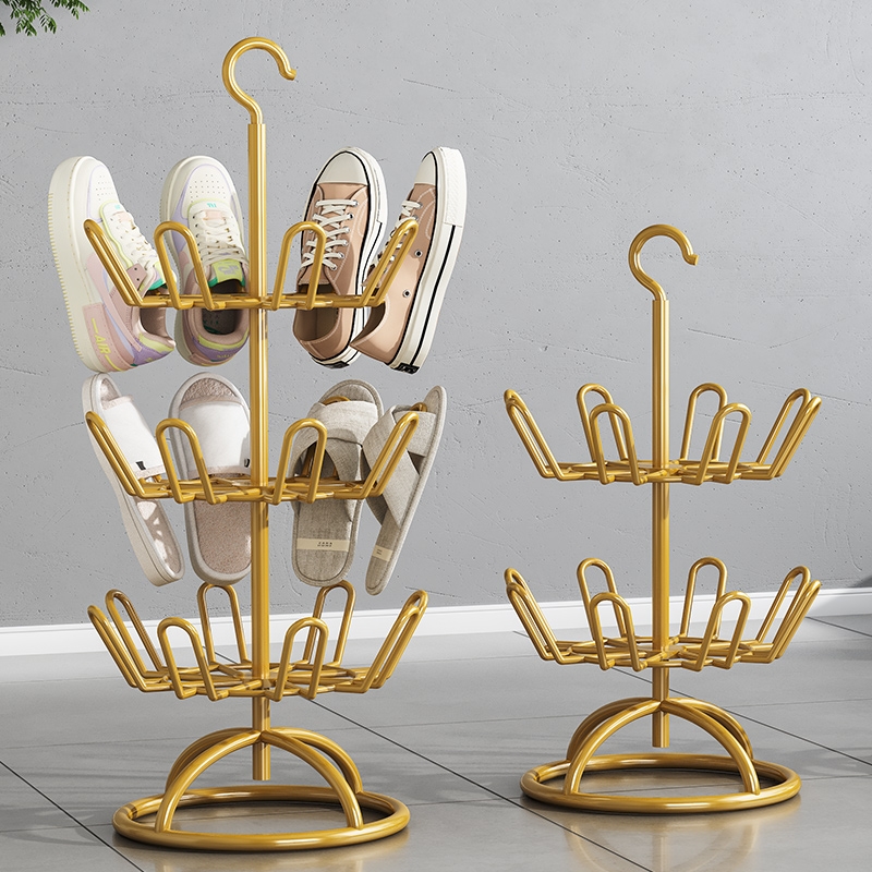 旋转晾鞋架多层收纳|万人加购