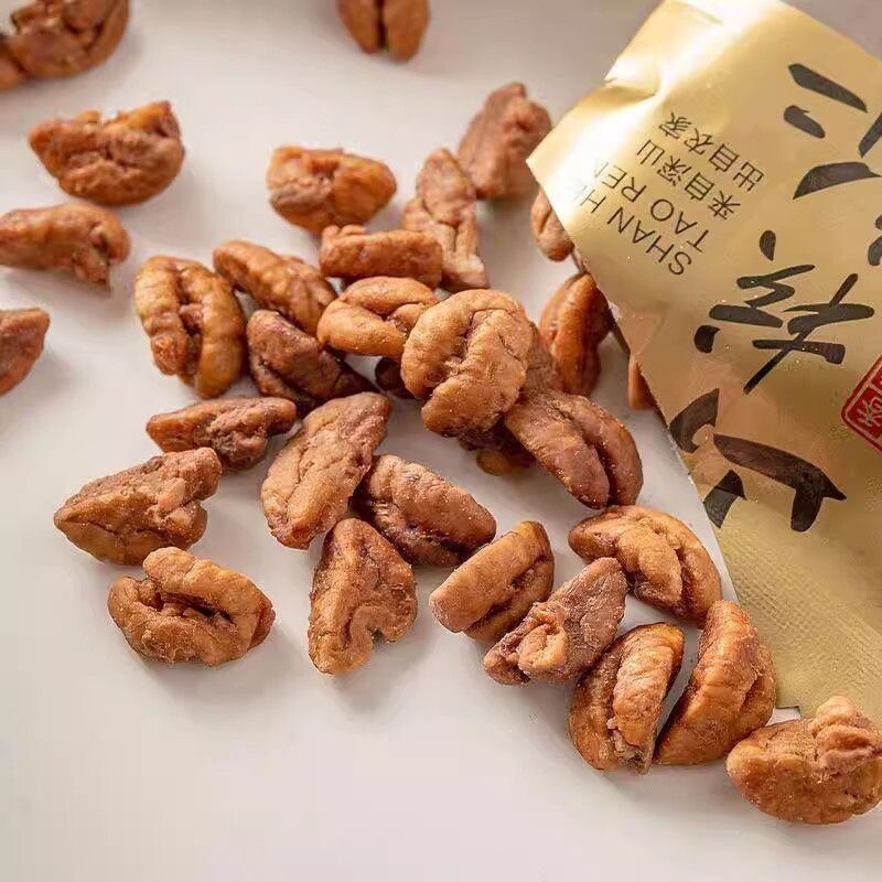 新货临安山核桃仁净重独立小包装野生核桃仁小核桃仁坚果炒货零食