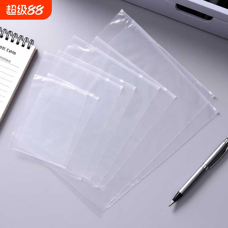 透明拉链袋衣服收纳袋软料裤子裙子包装袋现货多种尺寸可降解服装