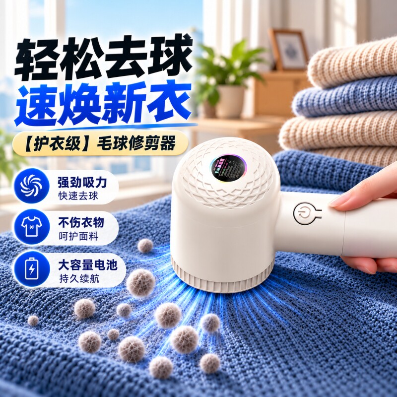 毛球修剪器除球器便携充电去球器家用修剪剃除毛球不伤衣物去毛器