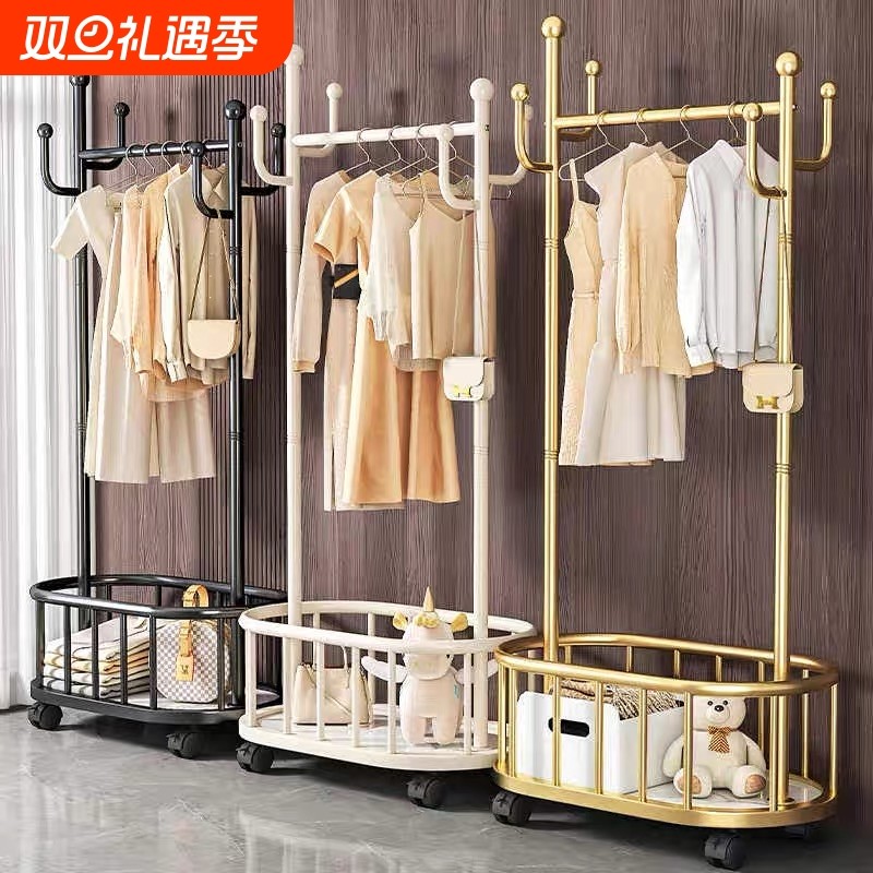 衣架挂衣架落地晾衣架卧室内家用阳台轻奢宿舍房间简易置物衣帽架