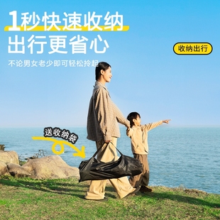 可调节椅凳办公室午休沙滩钓鱼躺椅户外折叠椅子便携月亮椅露营