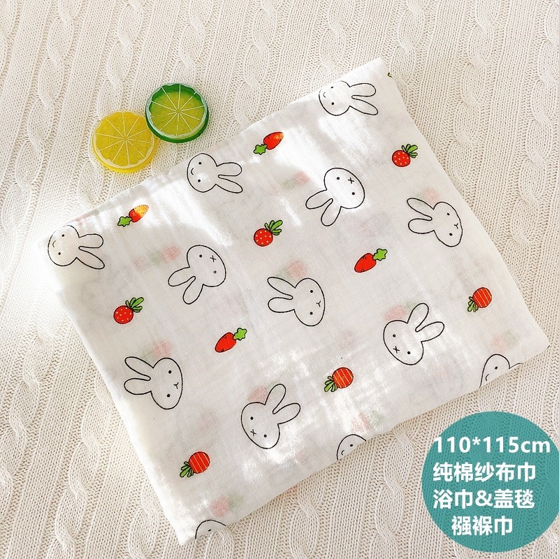 春夏薄款新生婴儿宝宝竹棉纱布吸水浴巾毛巾超柔软双层棉包巾抱被,婴童用品,浴巾,淘宝优惠券,粉丝福利购,淘宝优惠卷