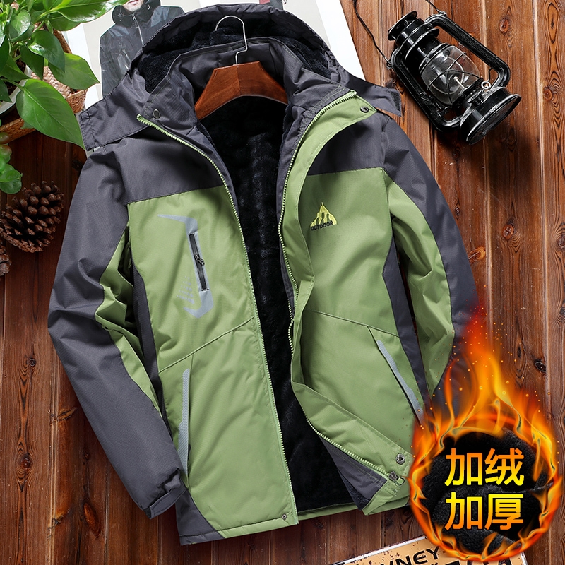 加绒防风男冲锋衣|超1000人收藏