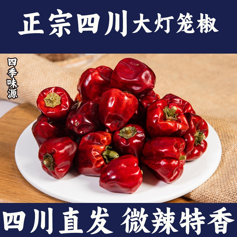 四川灯笼椒500g微辣特香当季新货