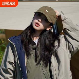 北极熊刺绣棒球帽显脸小新款夏季遮阳防晒帽子女鸭舌帽男韩版百搭