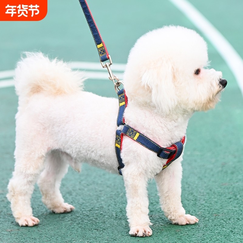 狗狗牵引绳大型中型小型犬狗链子狗项圈泰迪金毛遛狗绳子宠物用品