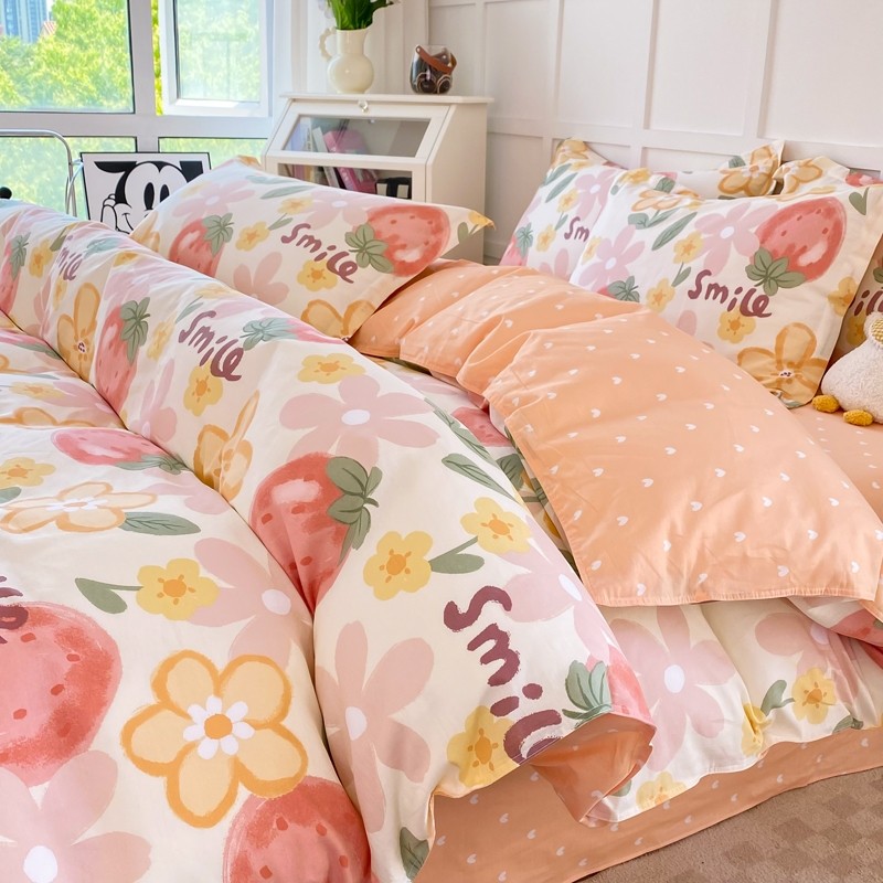 100%新疆全棉被套单件纯棉被罩150X200X230学生单人床上用品被单4