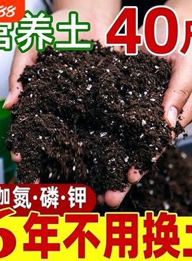 种菜土营养土种花养花土通用型花卉土盆栽土种植土壤多肉疏松绿植
