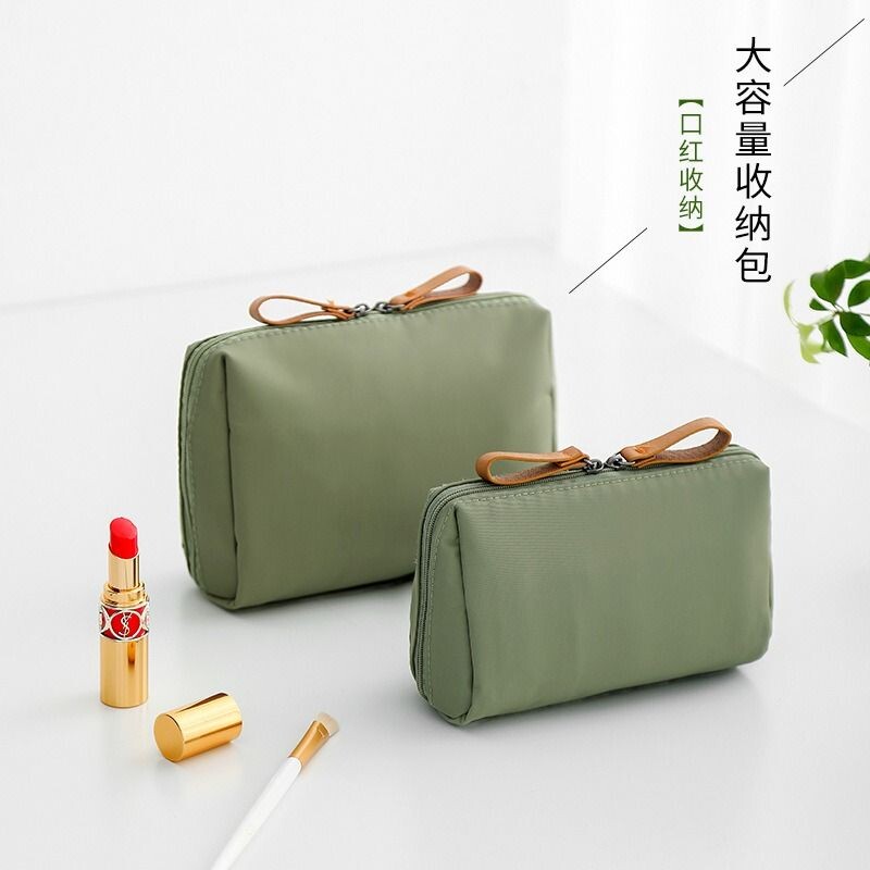 化妆包化妆袋女便携迷你旅行随身口红包小化妆品收纳包分区防水