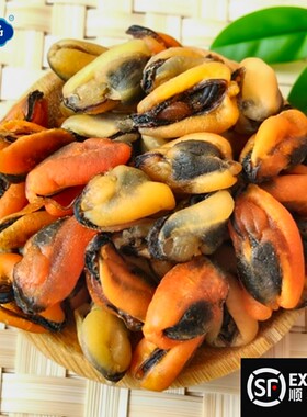 正品特级淡菜干海味干货新鲜淡晒野生中小号海虹青口贝海鲜