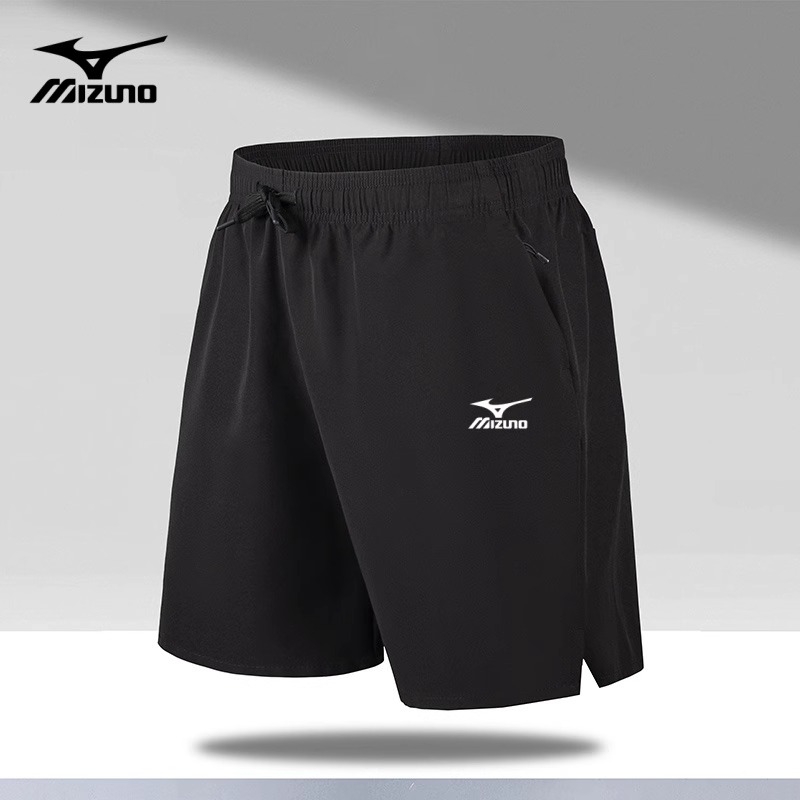 MIZUNO五分裤美津浓夏季运动健身羽毛球服裤子透气跑步短裤速干