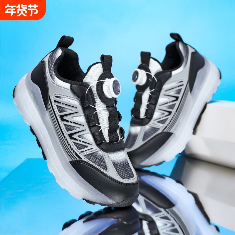 迪森途新款女童透气男童可拆卸轮滑鞋双用儿童男孩四轮溜冰鞋