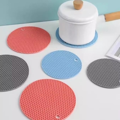 大号硅胶隔热垫餐桌垫锅垫防烫垫菜垫子碗垫子餐垫餐盘垫圆形杯垫