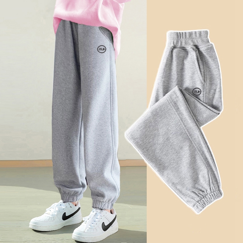 女童裤子2025秋季新款洋气儿童卫裤春秋款女孩大童长裤秋冬运动裤