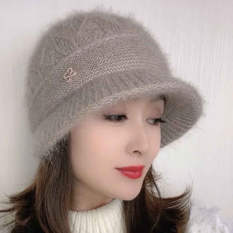 松鼠绒保暖针织帽|超1000人收藏