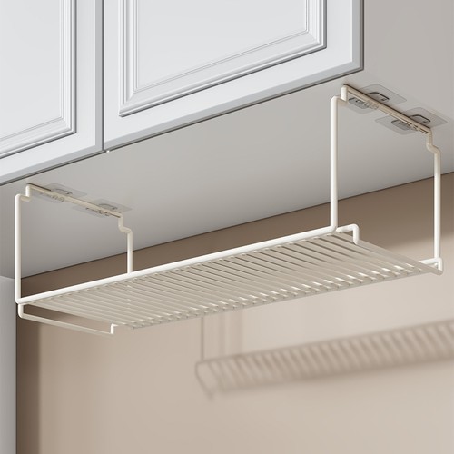 厨房吊柜下方置物架厨柜内倒挂式