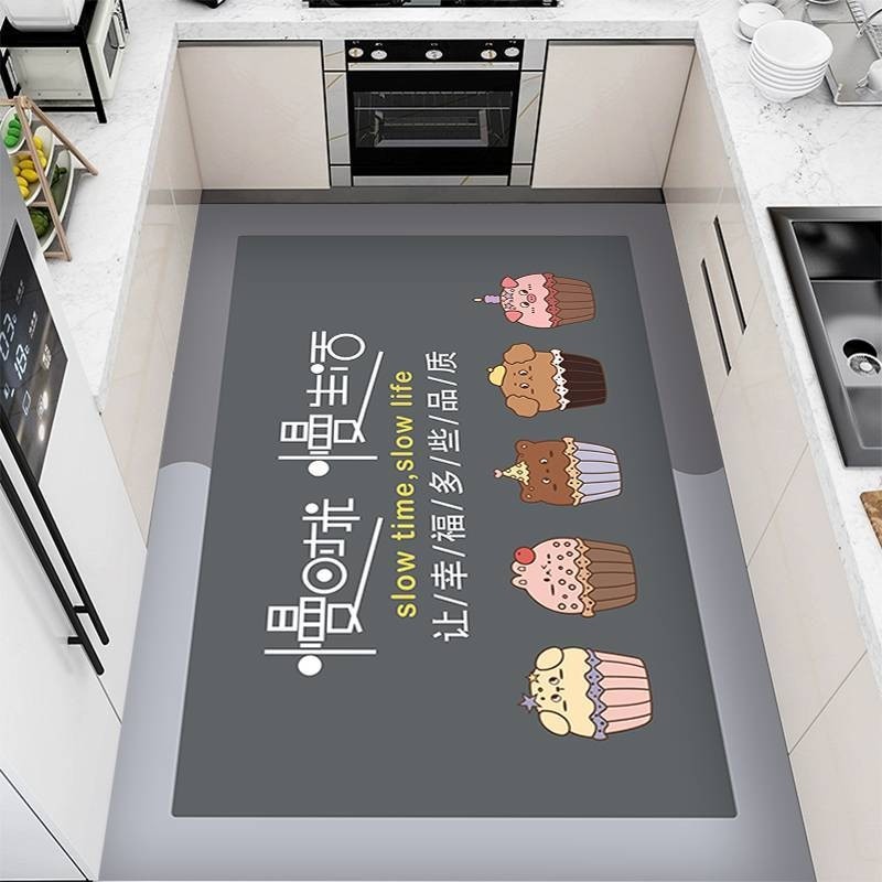 硅藻泥厨房专用地垫防滑垫吸油吸水耐脏速干垫卫生间茶几满铺,居家布艺,厨房地垫,淘宝优惠券,粉丝福利购,淘宝优惠卷
